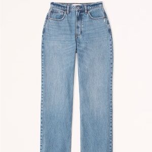 NEW + NEVER WORN! Abercrombie & Fitch Loose High Rise Curve love jeans